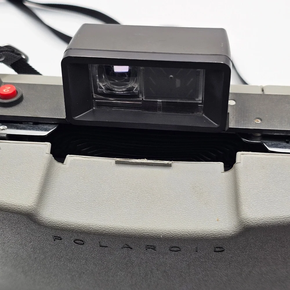 Vintage Polaroid Automatic 210 Land Camera Instant Film Kit with Flash & Manuals
